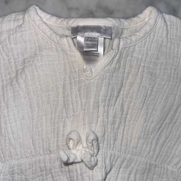 Miniclasix Gauze Poncho Swimsuit Coverup 3/6M - Picture 3 of 6